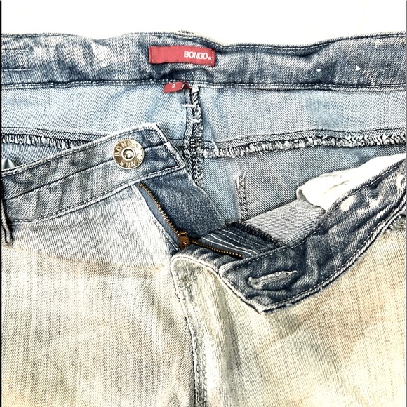 BONGO Junior's Frayed Hem Jean Shorts  size 9 excellent condition - Picture 8 of 10